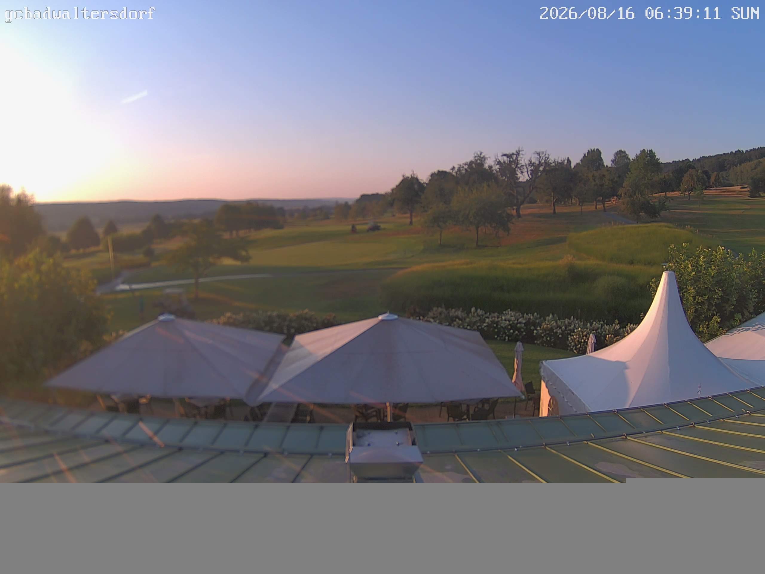 Archived image Webcam golf club Bad Waltersdorf