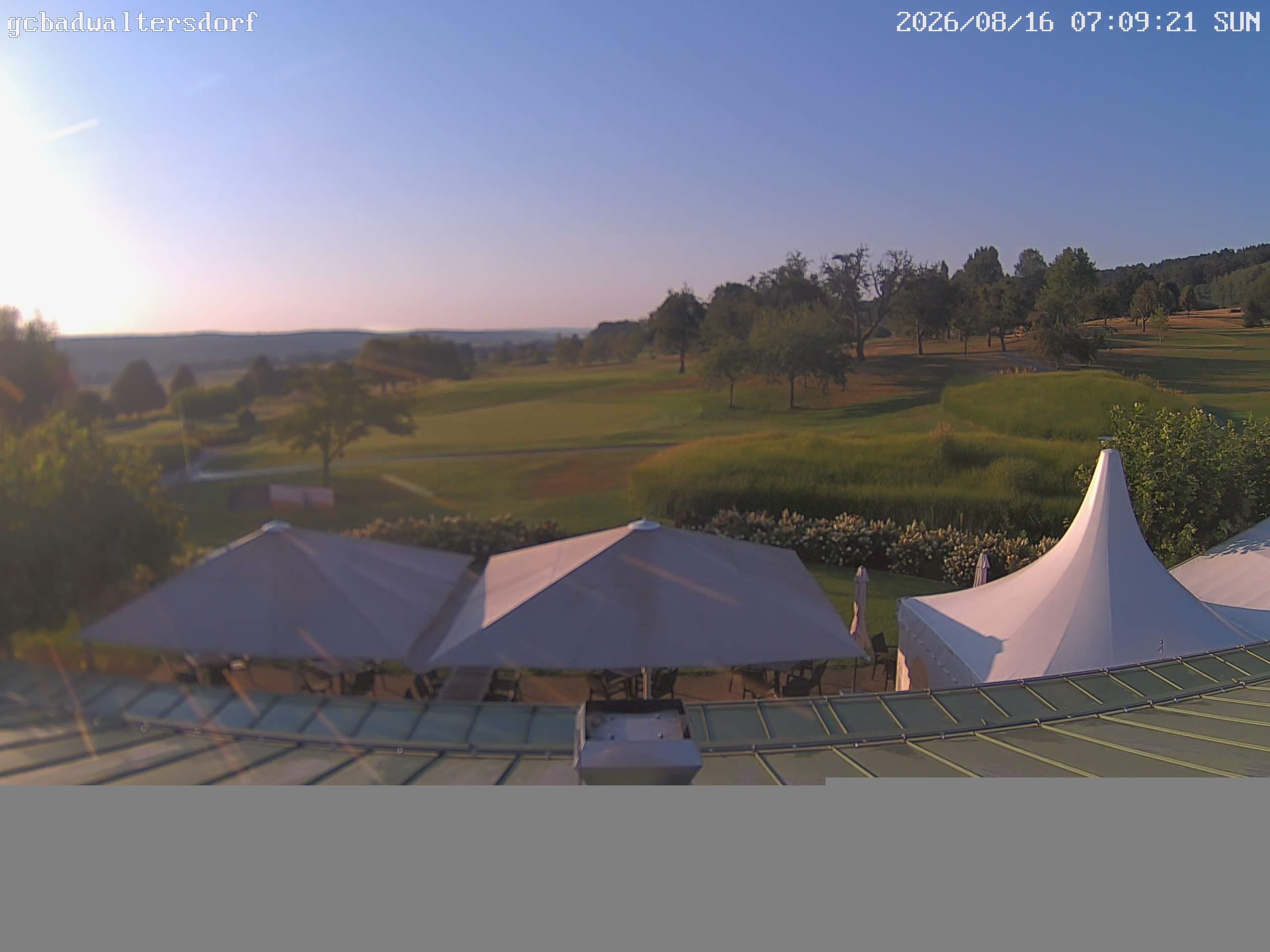 Archived image Webcam golf club Bad Waltersdorf