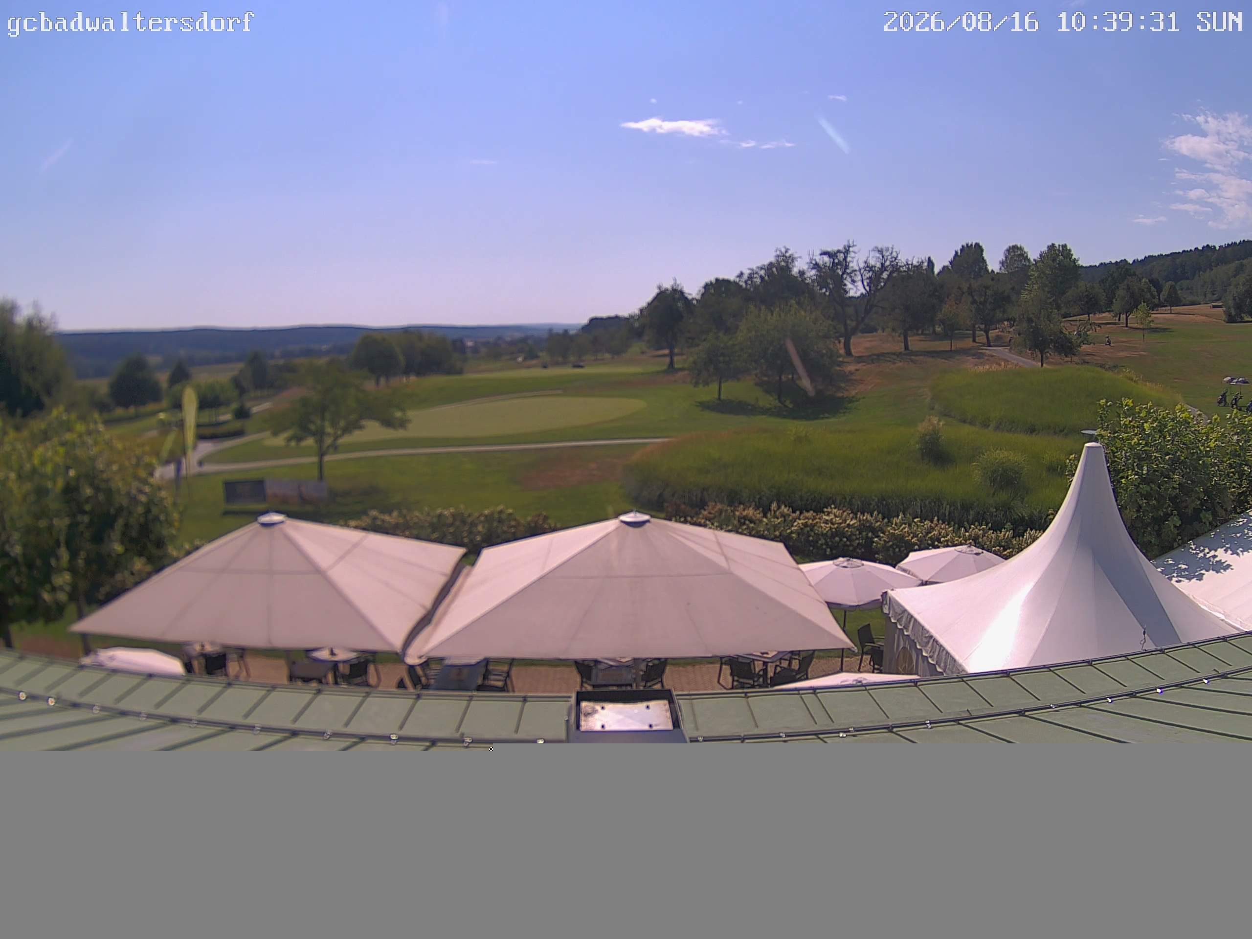 Archived image Webcam golf club Bad Waltersdorf