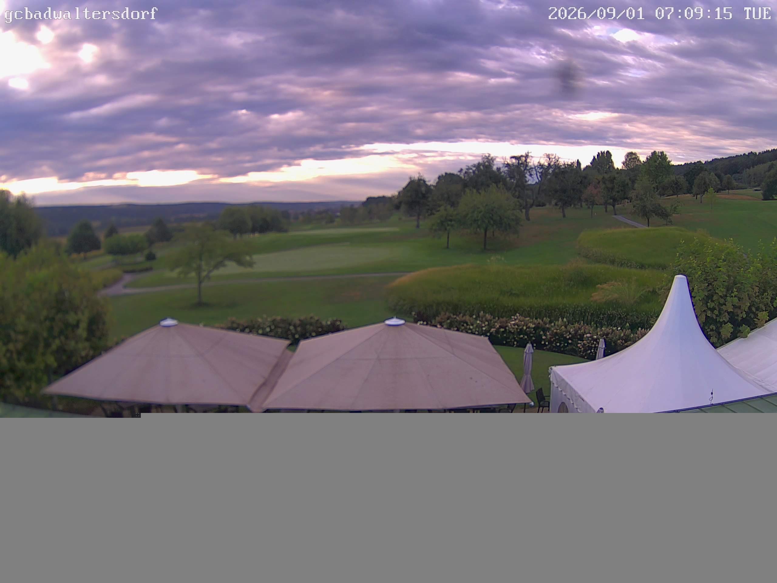 Archived image Webcam golf club Bad Waltersdorf