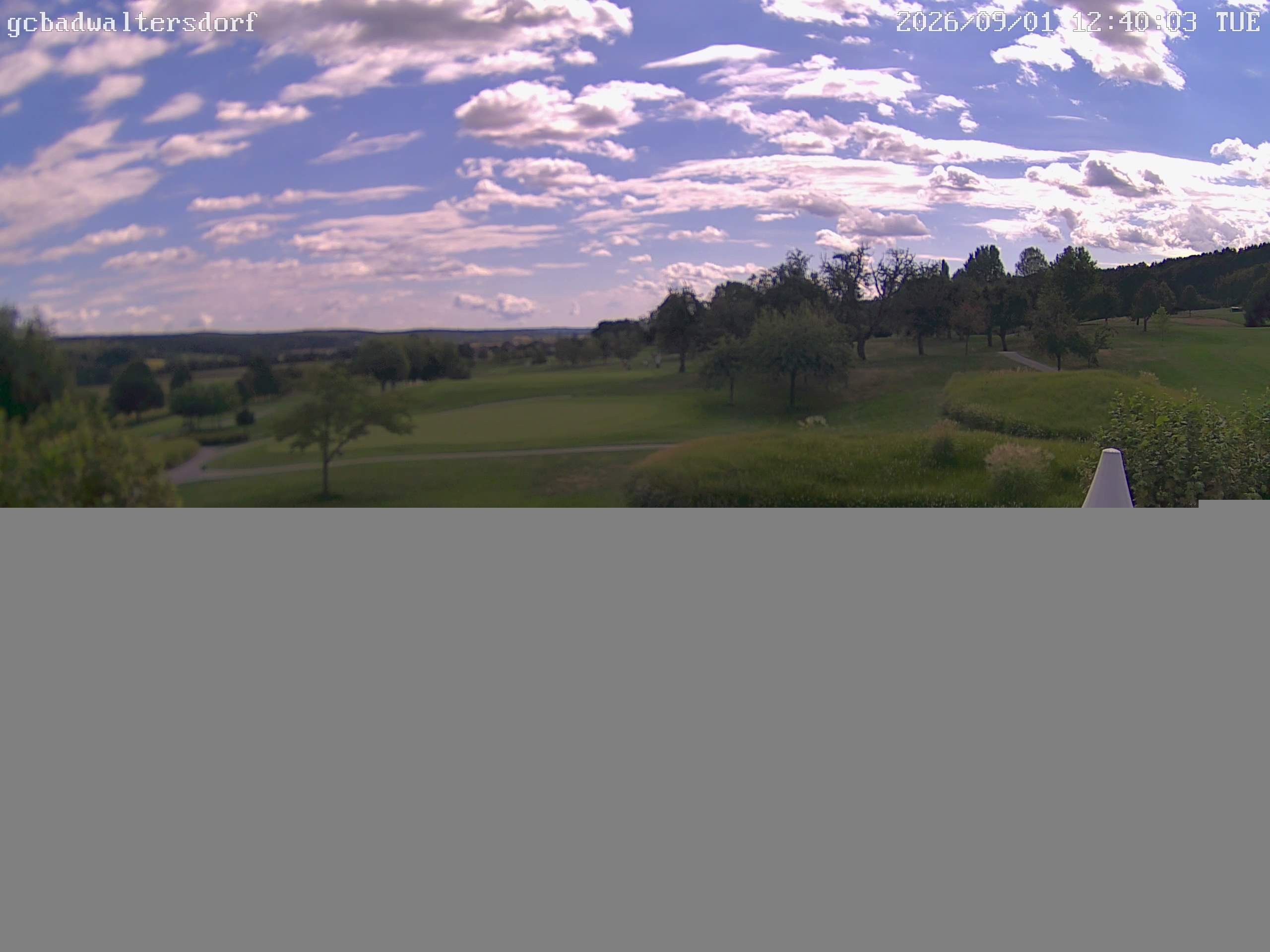 Archived image Webcam golf club Bad Waltersdorf