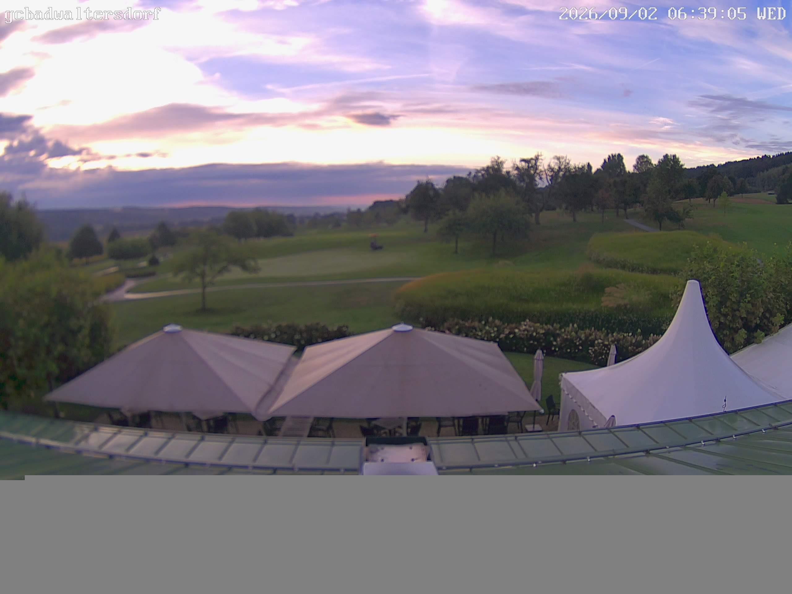 Archived image Webcam golf club Bad Waltersdorf