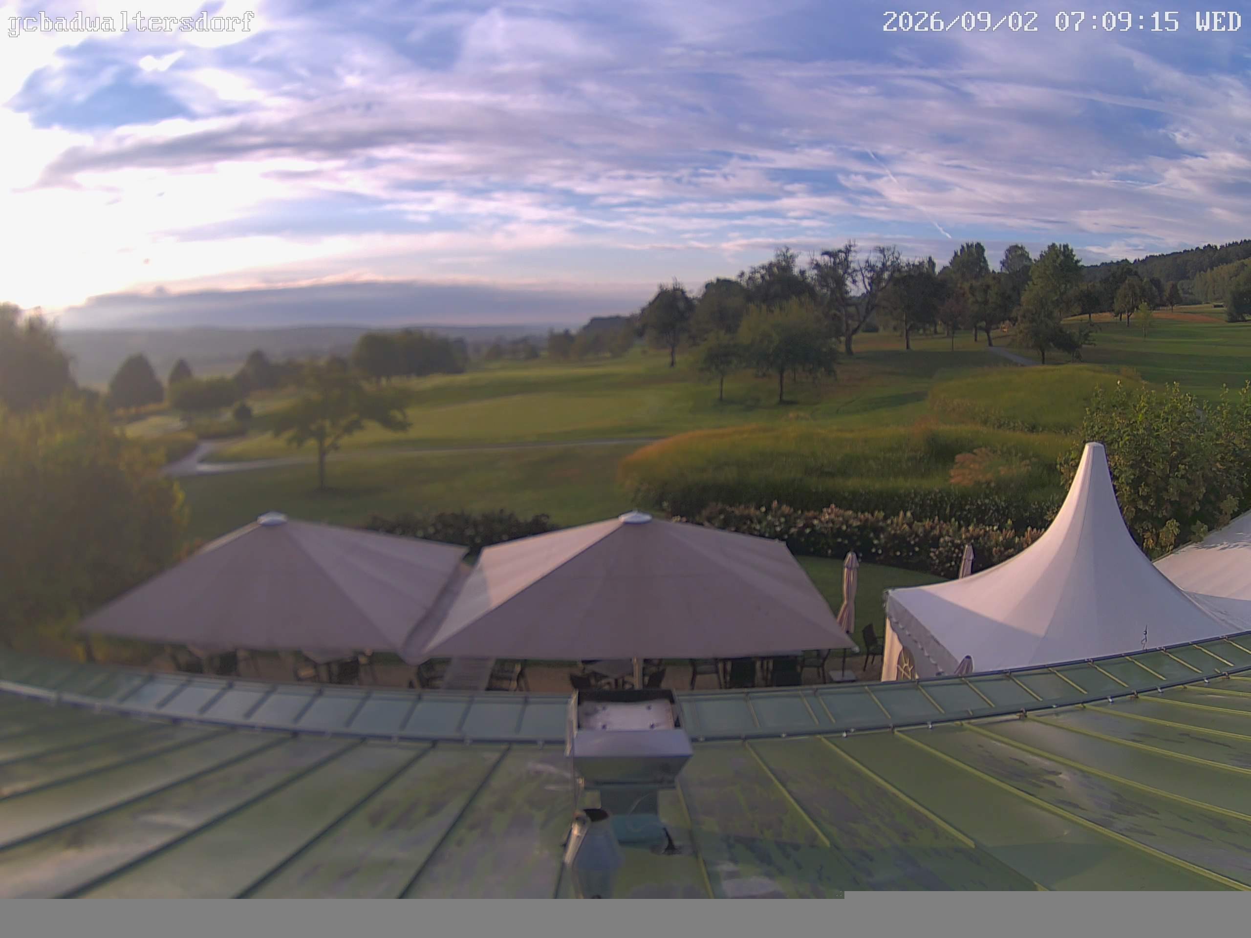 Archived image Webcam golf club Bad Waltersdorf