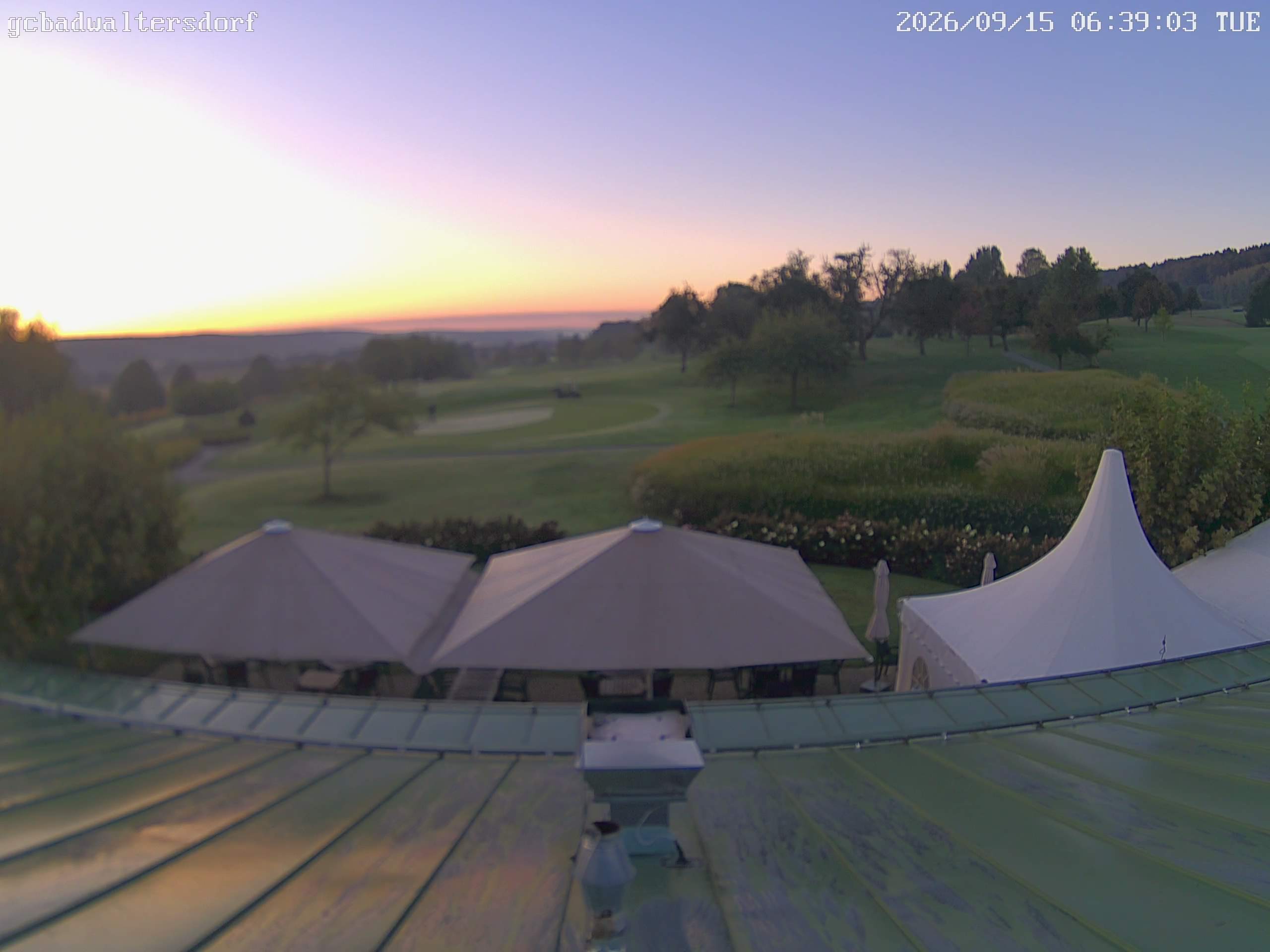 Archived image Webcam golf club Bad Waltersdorf
