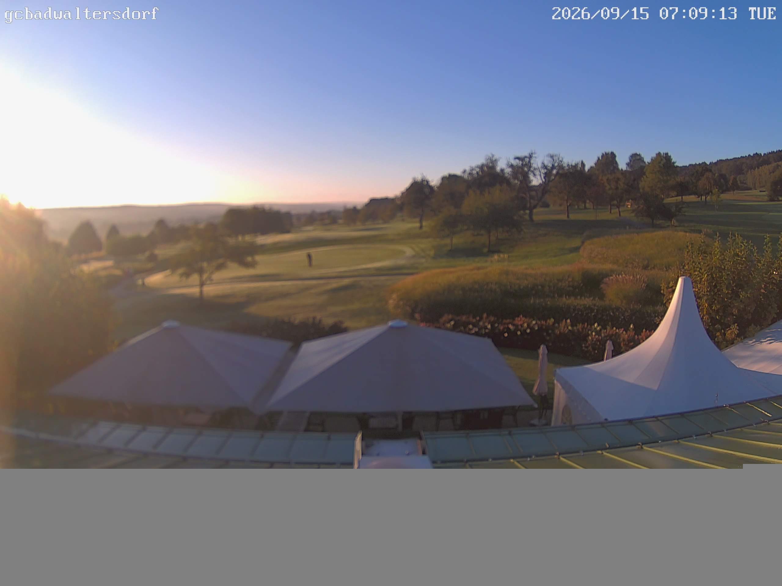Archived image Webcam golf club Bad Waltersdorf