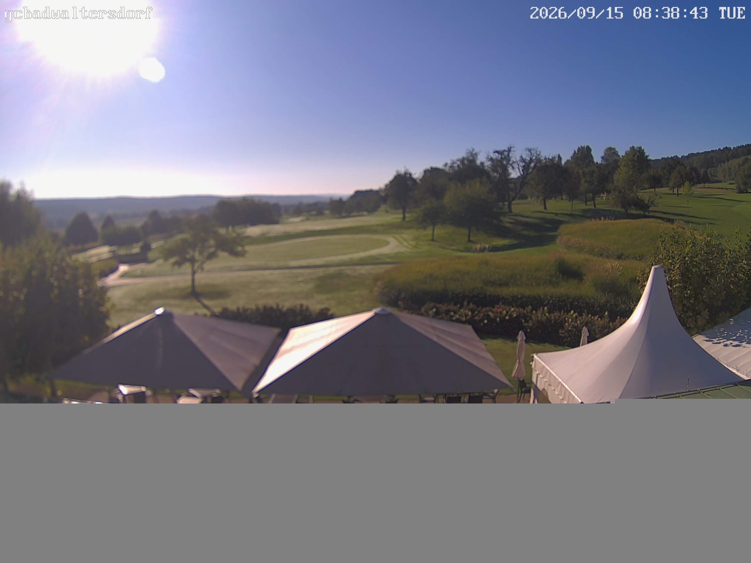 Archived image Webcam golf club Bad Waltersdorf