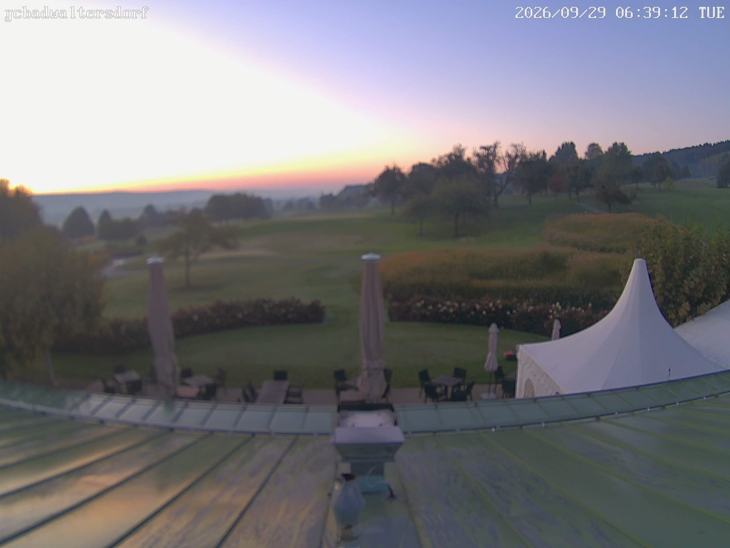 Archived image Webcam golf club Bad Waltersdorf