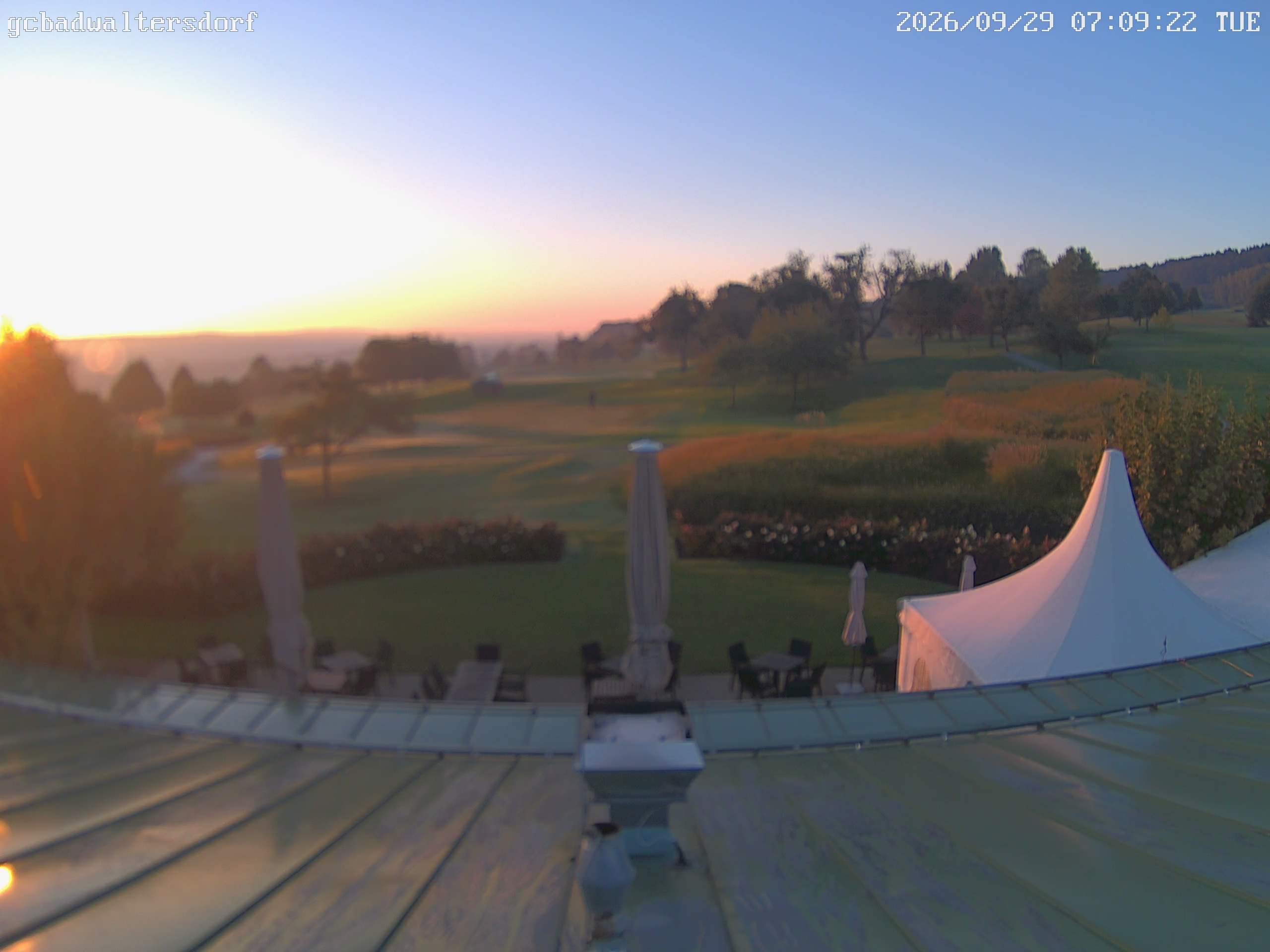 Archived image Webcam golf club Bad Waltersdorf