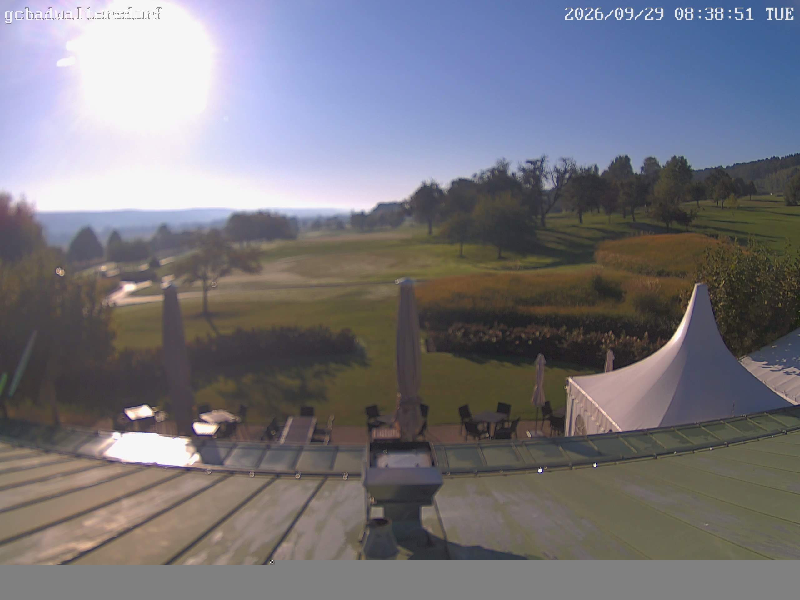 Archived image Webcam golf club Bad Waltersdorf