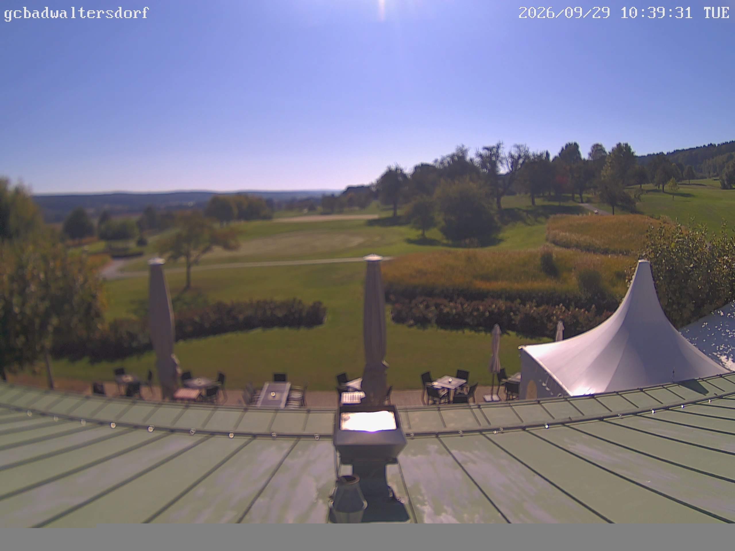 Archived image Webcam golf club Bad Waltersdorf