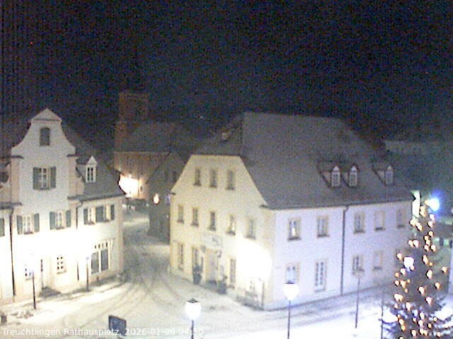 Archiv Foto Webcam Treuchtlingen Rathausplatz