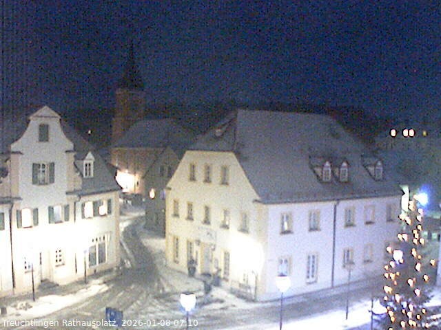 Archiv Foto Webcam Treuchtlingen Rathausplatz