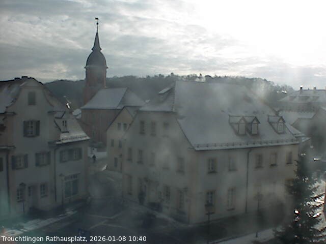 Archiv Foto Webcam Treuchtlingen Rathausplatz