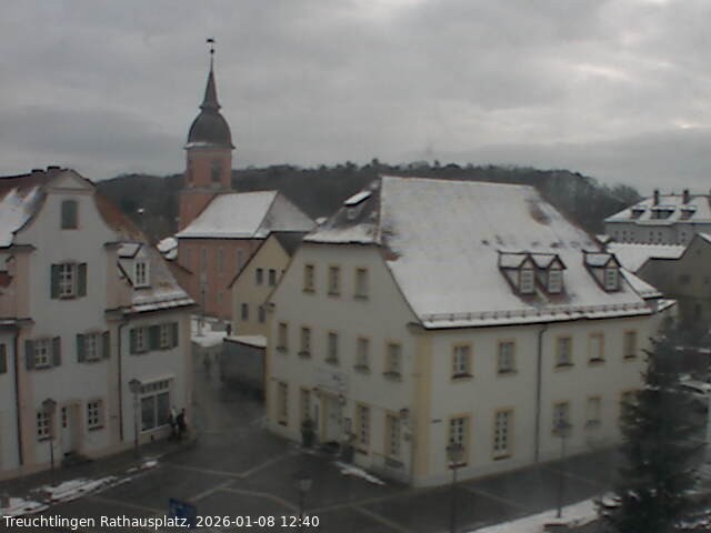 Archiv Foto Webcam Treuchtlingen Rathausplatz