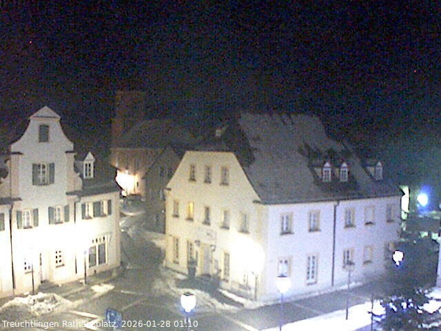 Archiv Foto Webcam Treuchtlingen Rathausplatz