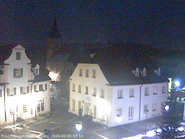 Archiv Foto Webcam Treuchtlingen Rathausplatz