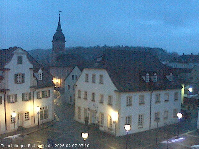 Archiv Foto Webcam Treuchtlingen Rathausplatz