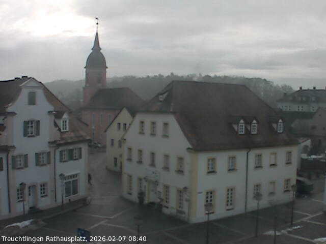 Archiv Foto Webcam Treuchtlingen Rathausplatz