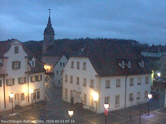 Archiv Foto Webcam Treuchtlingen Rathausplatz