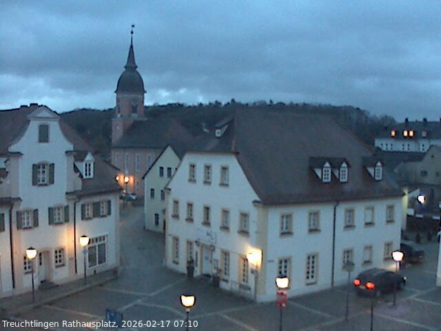 Archiv Foto Webcam Treuchtlingen Rathausplatz