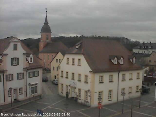 Archiv Foto Webcam Treuchtlingen Rathausplatz
