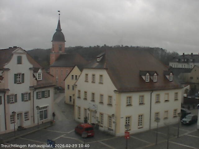Archiv Foto Webcam Treuchtlingen Rathausplatz