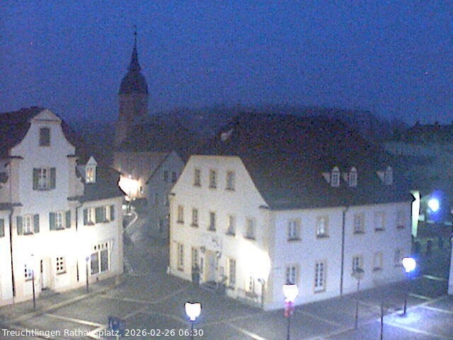 Archived image Webcam Treuchtlingen City Hall