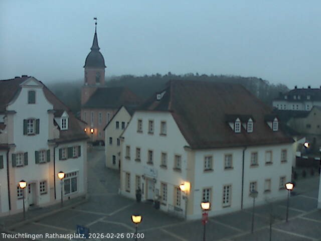 Archived image Webcam Treuchtlingen City Hall