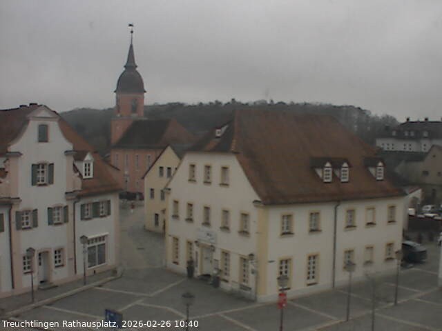 Archived image Webcam Treuchtlingen City Hall