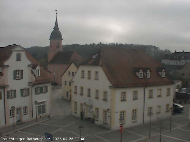 Archived image Webcam Treuchtlingen City Hall