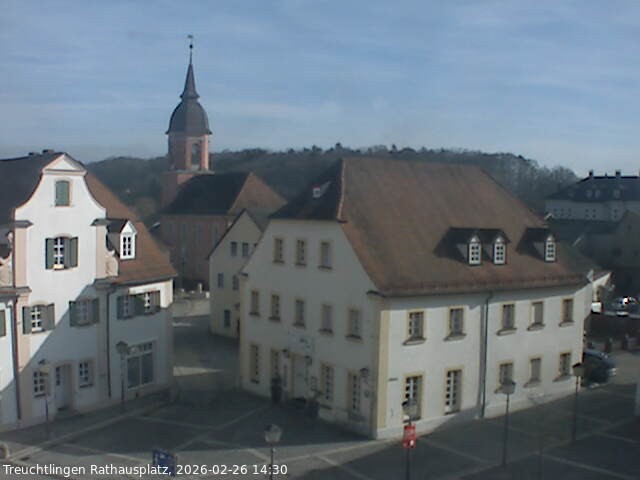 Archived image Webcam Treuchtlingen City Hall