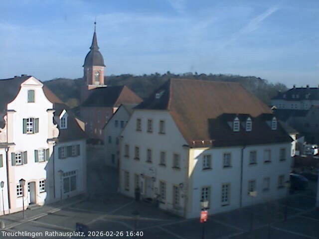 Archived image Webcam Treuchtlingen City Hall