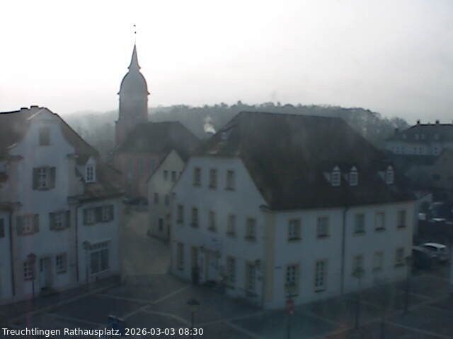 Archiv Foto Webcam Treuchtlingen Rathausplatz