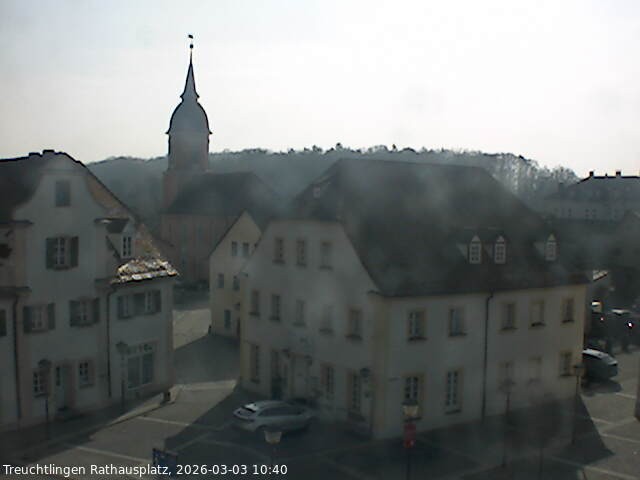 Archiv Foto Webcam Treuchtlingen Rathausplatz