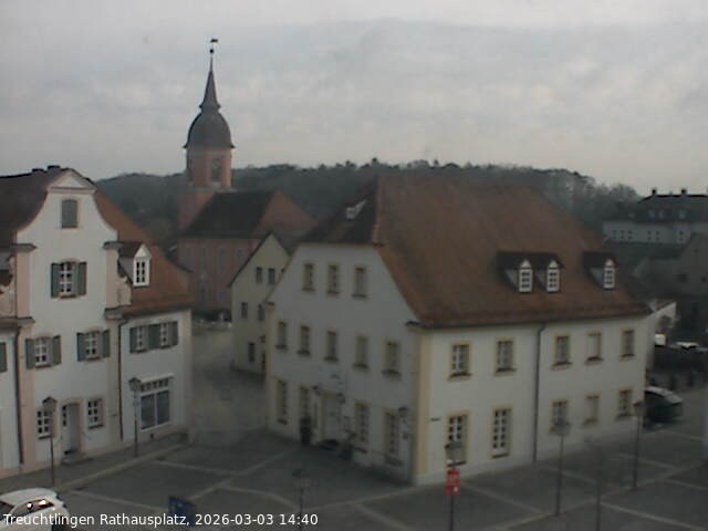 Archiv Foto Webcam Treuchtlingen Rathausplatz