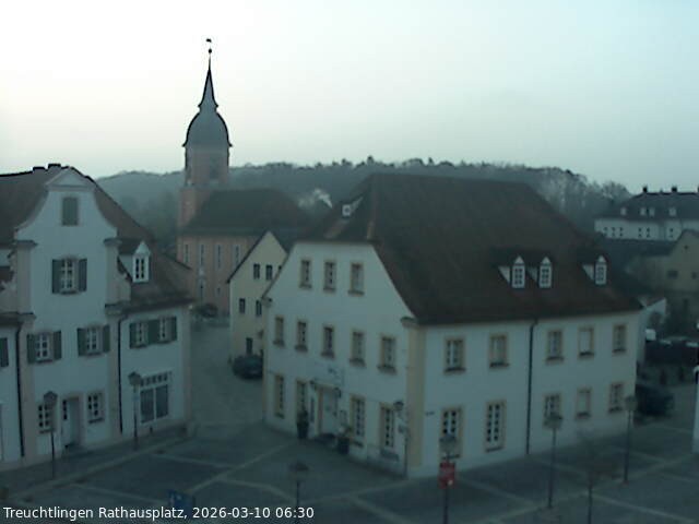 Archiv Foto Webcam Treuchtlingen Rathausplatz