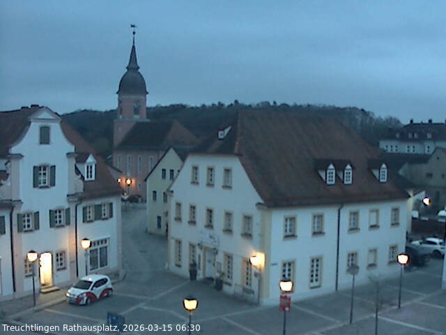 Archived image Webcam Treuchtlingen City Hall