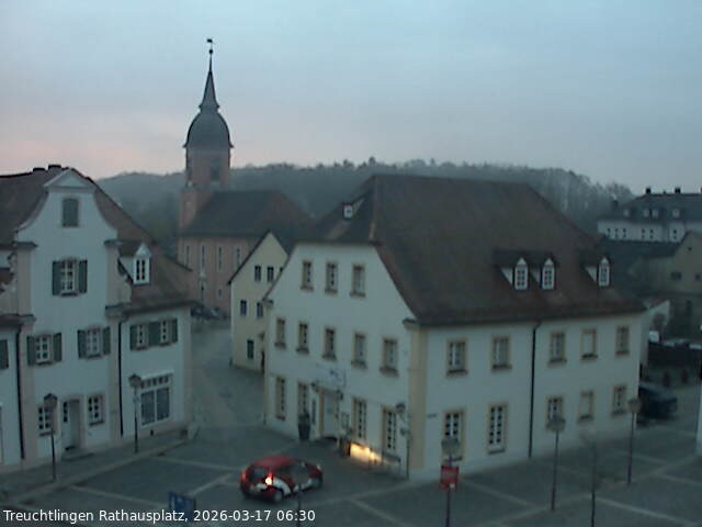 Archiv Foto Webcam Treuchtlingen Rathausplatz