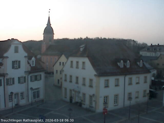 Archiv Foto Webcam Treuchtlingen Rathausplatz