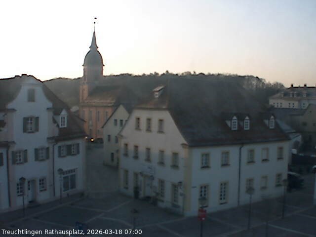 Archiv Foto Webcam Treuchtlingen Rathausplatz