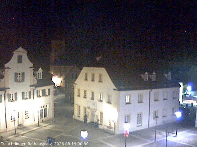 Archiv Foto Webcam Treuchtlingen Rathausplatz