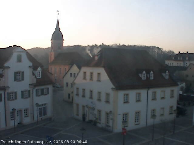 Archiv Foto Webcam Treuchtlingen Rathausplatz