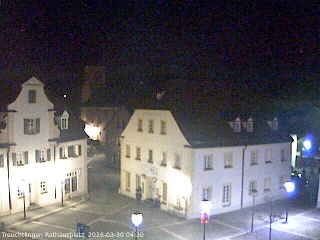 Archiv Foto Webcam Treuchtlingen Rathausplatz