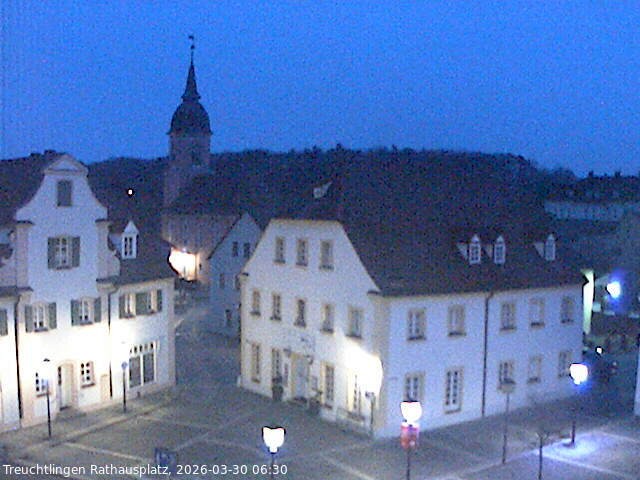 Archiv Foto Webcam Treuchtlingen Rathausplatz