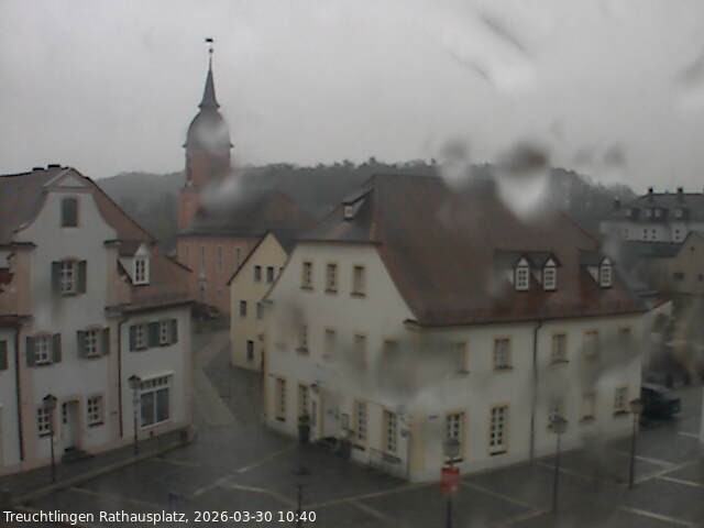 Archiv Foto Webcam Treuchtlingen Rathausplatz