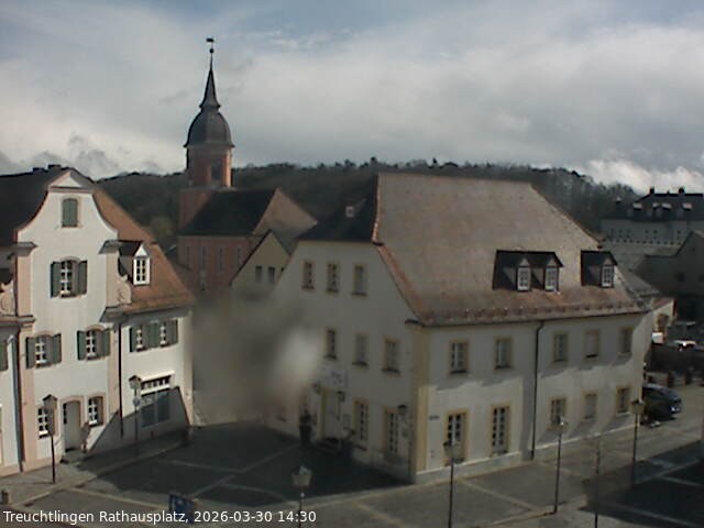 Archiv Foto Webcam Treuchtlingen Rathausplatz