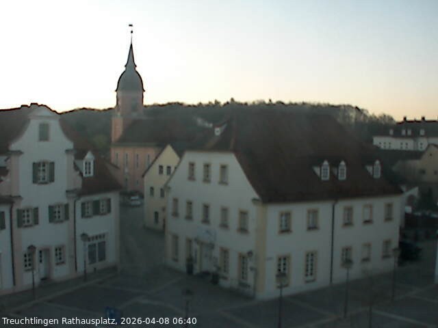 Archiv Foto Webcam Treuchtlingen Rathausplatz