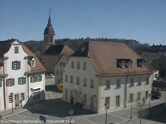 Archiv Foto Webcam Treuchtlingen Rathausplatz