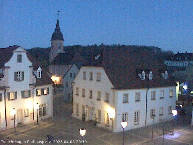 Archiv Foto Webcam Treuchtlingen Rathausplatz