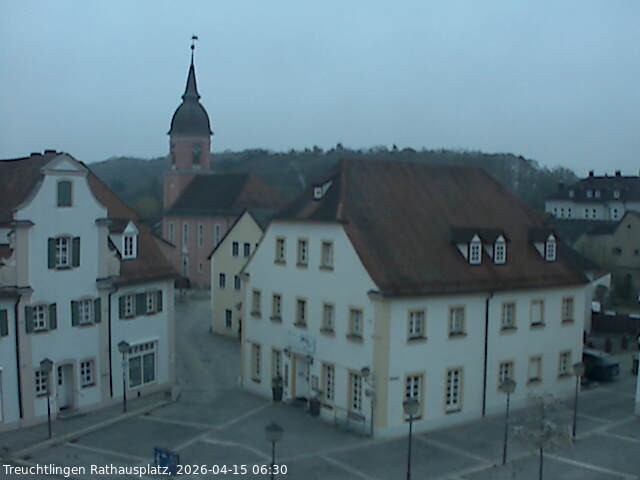 Archiv Foto Webcam Treuchtlingen Rathausplatz